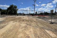 June 2024 - Constructing the new intersection of Elm and Markley