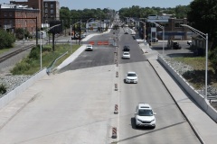 July 2022 - Markley paving nearly complete.