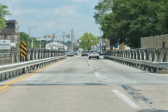Pre-Construction - The northbound (shown) and southbound bridges over Stony Creek will be replaced a single structure.